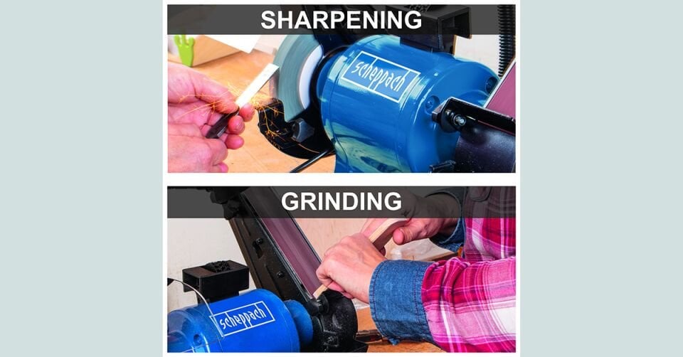 Scheppach Zımpara ve Taş Motoru BGS700