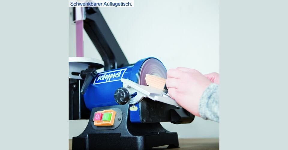 Scheppach Şerit ve Disk Zımpara BTS700