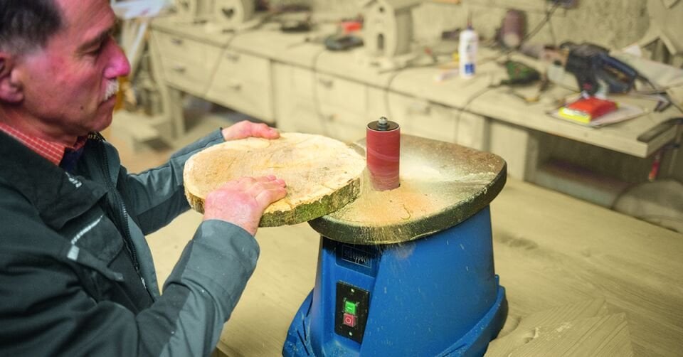 Scheppach Salınımlı Silindirik Zımpara OSM100