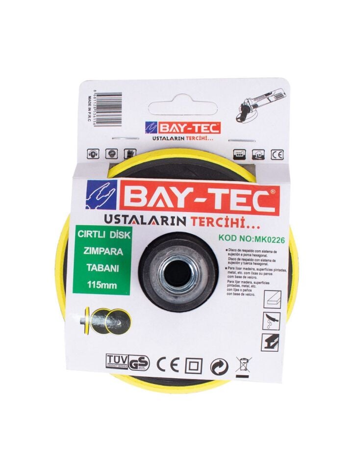 115 Cırtlı Zımpara Pedi