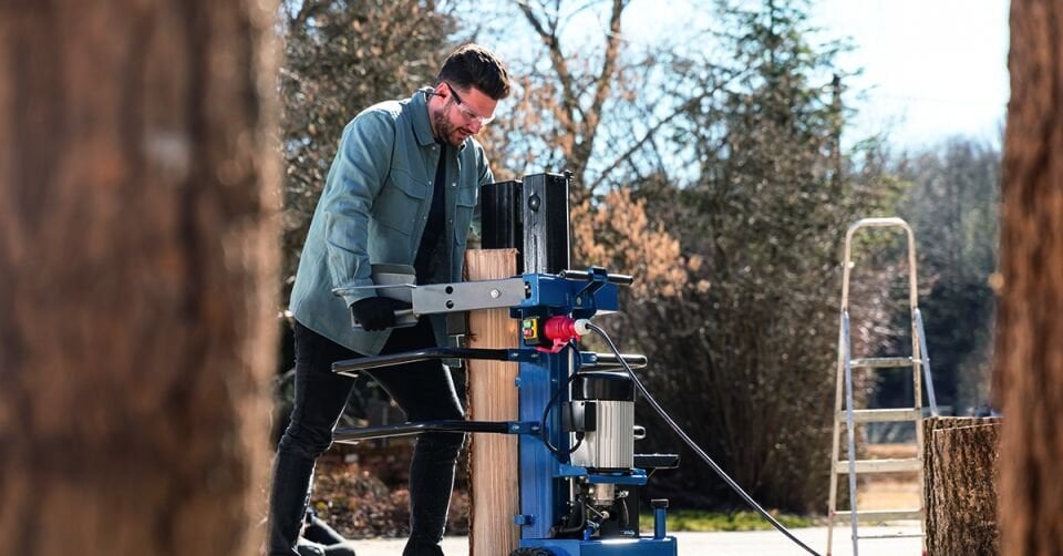 Scheppach Dikey Kütük Yarma Makinesi COMPACT 8T