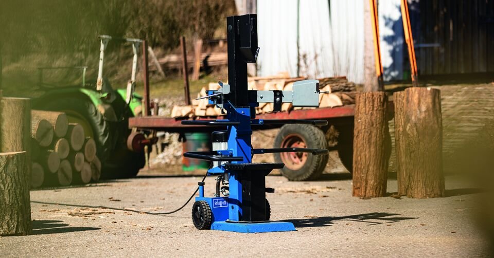 Scheppach Dikey Kütük Yarma Makinesi COMPACT 8T