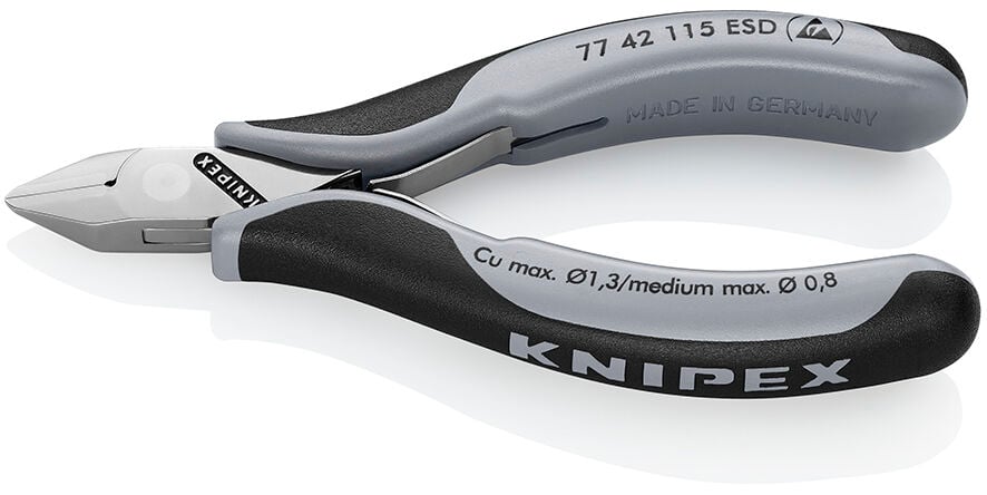 Knipex 77 42 115ESD Elektronikçi Yan Keski