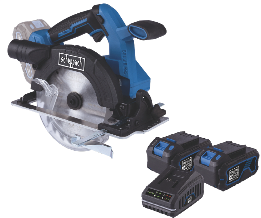 Scheppach Akülü Daire Testere BC-HCS165 2*4Ah