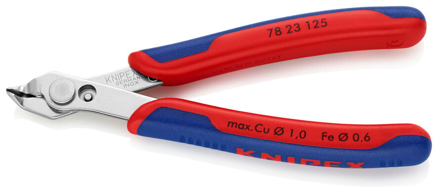Knipex 78 23 125 Süper Knips Eğri 25* Yan Keski
