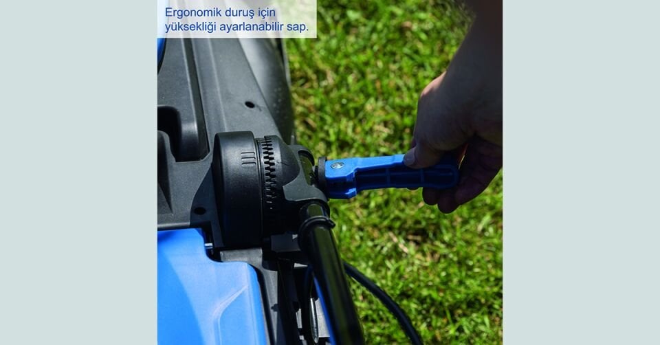 Scheppach Akülü Çim Biçme Makinesi BC-MP380 2*4 Ah