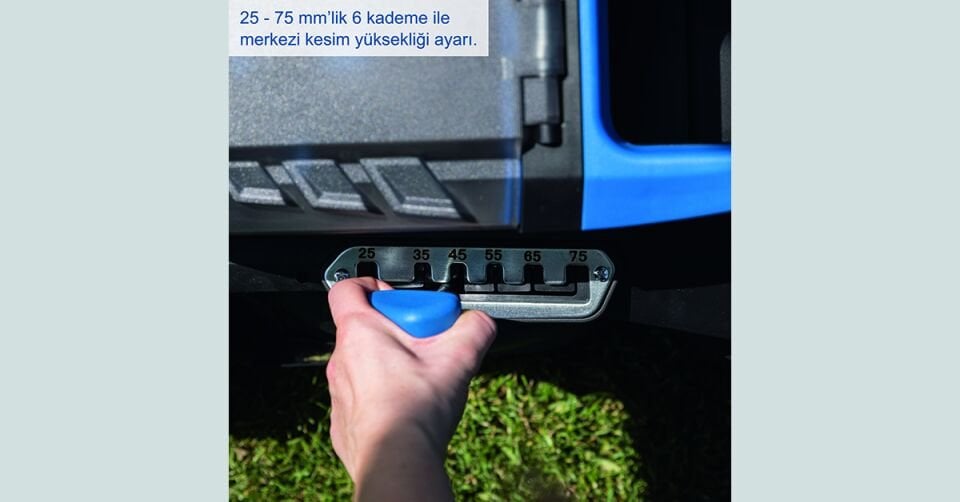 Scheppach Akülü Çim Biçme Makinesi BC-MP380 2*4 Ah