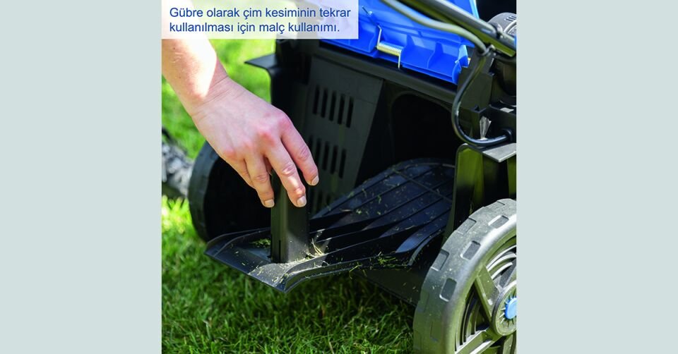 Scheppach Akülü Çim Biçme Makinesi BC-MP380 2*4 Ah