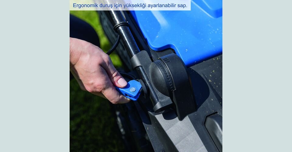 Scheppach Akülü Çim Biçme Makinesi BC-MP430 2*4 Ah