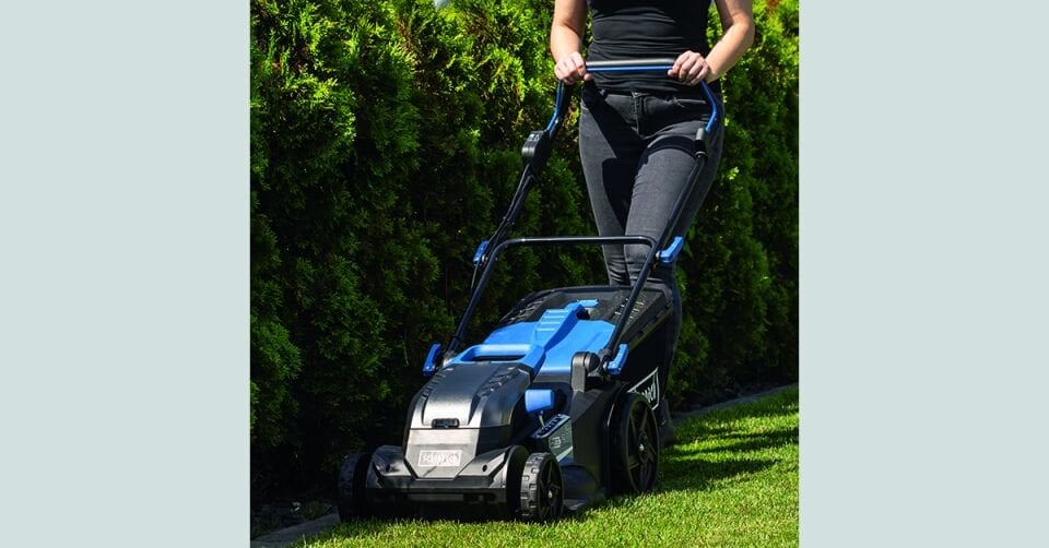 Scheppach Akülü Çim Biçme Makinesi BC-MP430 2*4 Ah