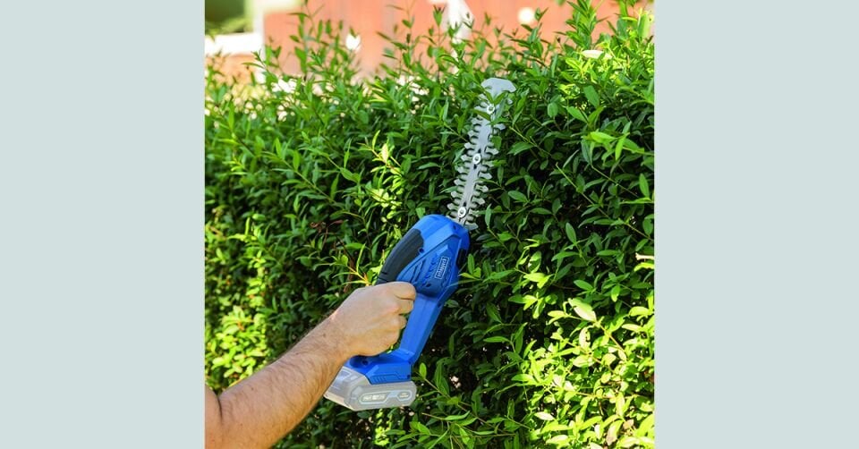 Scheppach Akülü Çim ve Çit Makası 20 V C-HTGS200-1*2 Ah