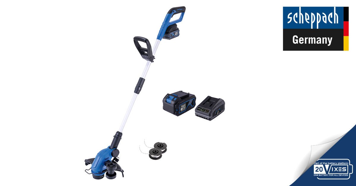 Scheppach Akülü Tırpan C-LT300-1*2 Ah