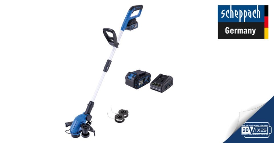 Scheppach Akülü Tırpan C-LT300-1*2 Ah