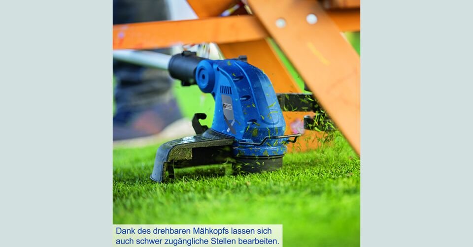 Scheppach Akülü Tırpan C-LT300-1*2 Ah