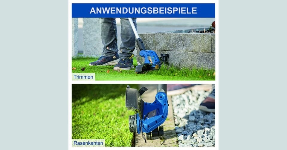 Scheppach Akülü Tırpan C-LT300-1*2 Ah