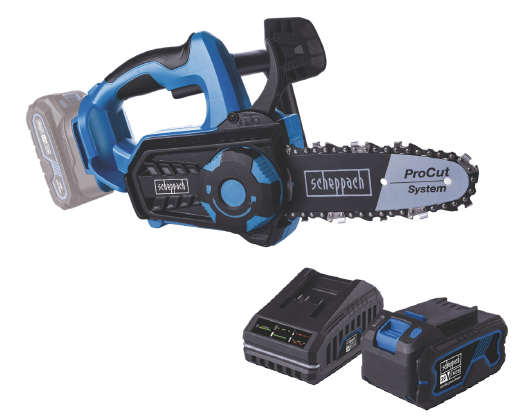 Scheppach Akülü Ağaç Kesme Makinesi BC-TCS200 1*4Ah