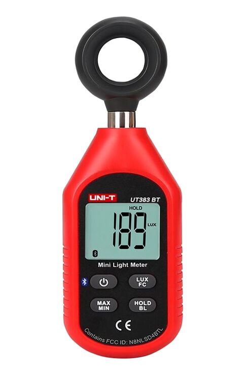 UNI-T UT383BT Bluetooth Dijital Lüksmetre Işık Şiddeti Ölçer