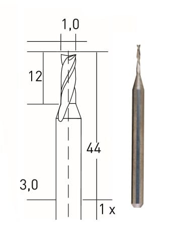Proxxon 28758 Freze Ucu 1 mm