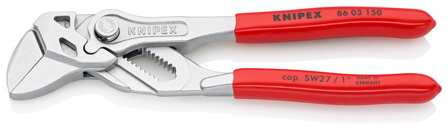 Knipex 86 03 150 Düz Çene Ayarli Pense