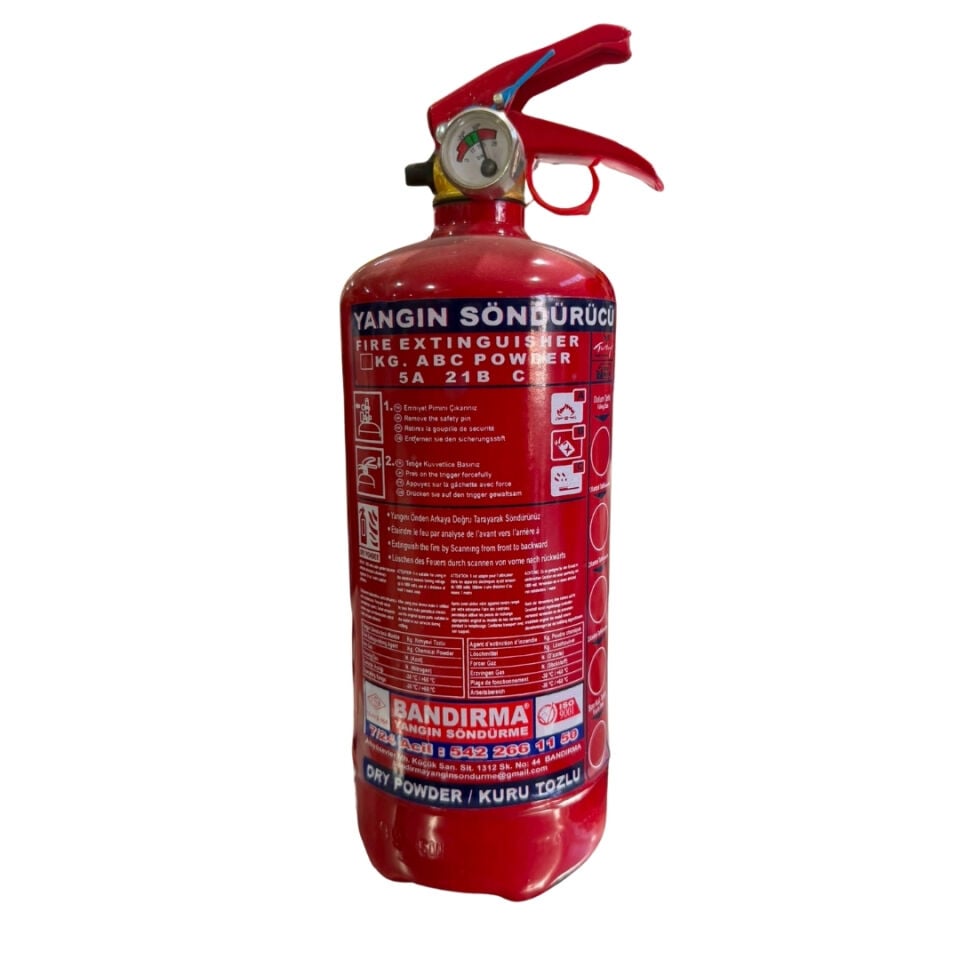 2 Kg Yangın Söndürme Tüpü