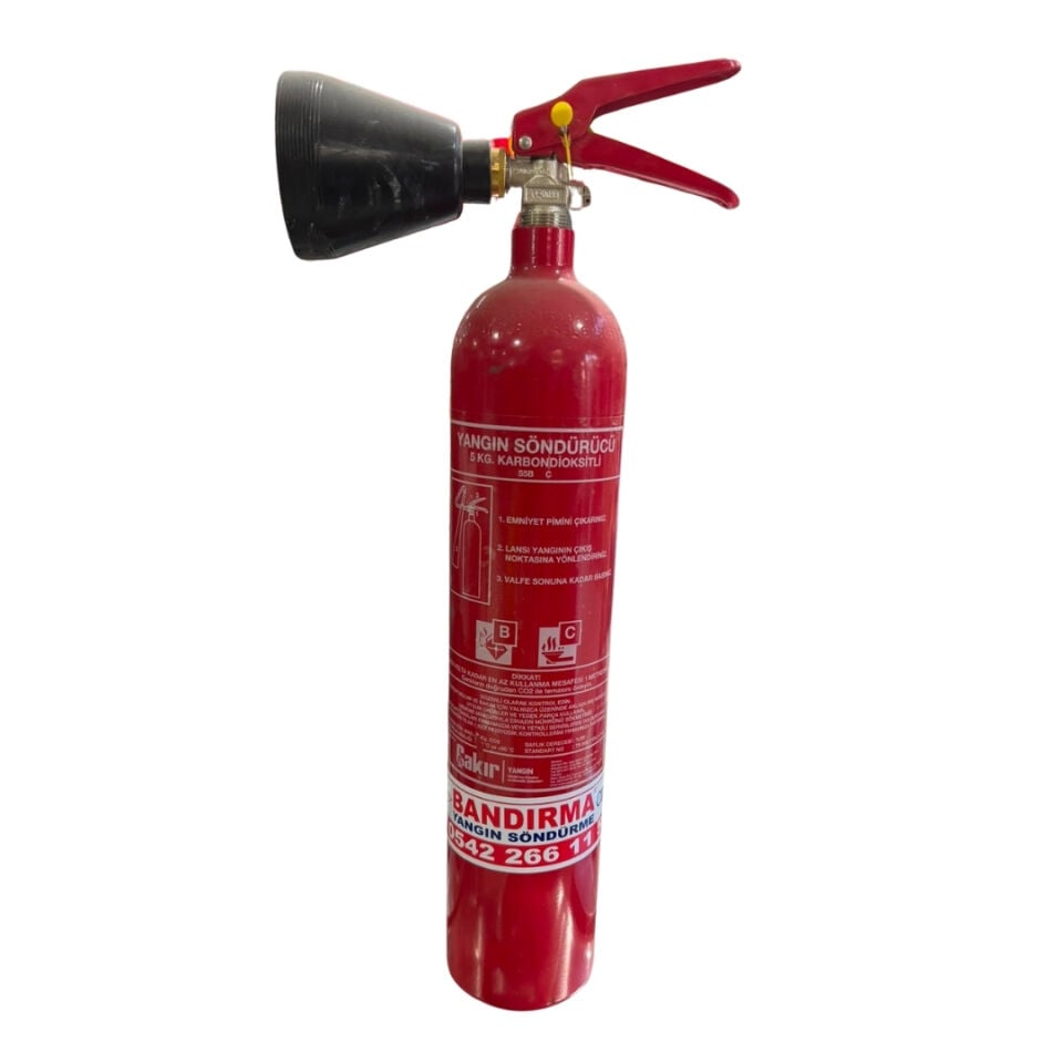 5 Kg CO2 Yangın Söndürme Tüpü