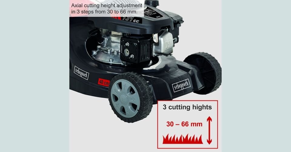 Scheppach Benzinli Çim Biçme Makinesi MP132-40